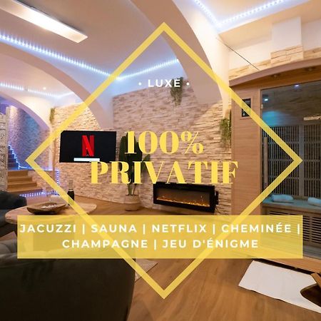 Le Spa De La Cathedrale - Jacuzzi - Sauna - Champagne - Netflix - Wifi Troyes Eksteriør billede