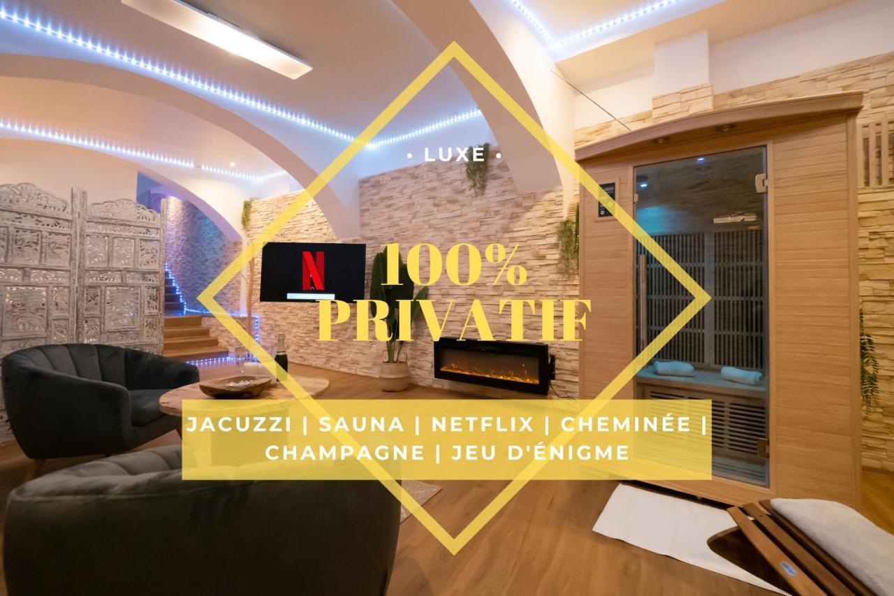 Le Spa De La Cathedrale - Jacuzzi - Sauna - Champagne - Netflix - Wifi Troyes Eksteriør billede